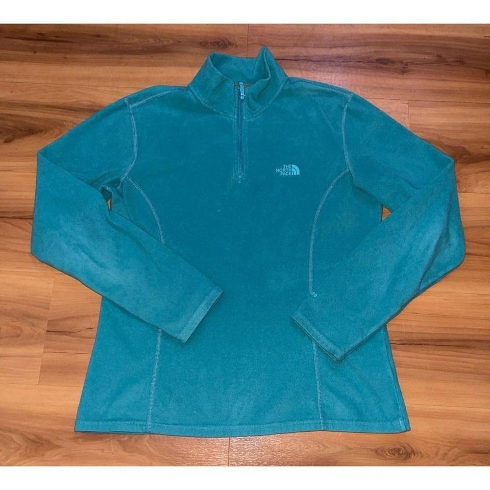 Womens The North Face Quarter Zip Fleece Pullover Shirt Jacket